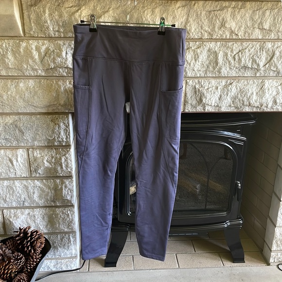 Apana Pants & Jumpsuits Apana Fleece Lined Yoga Pants Poshmark